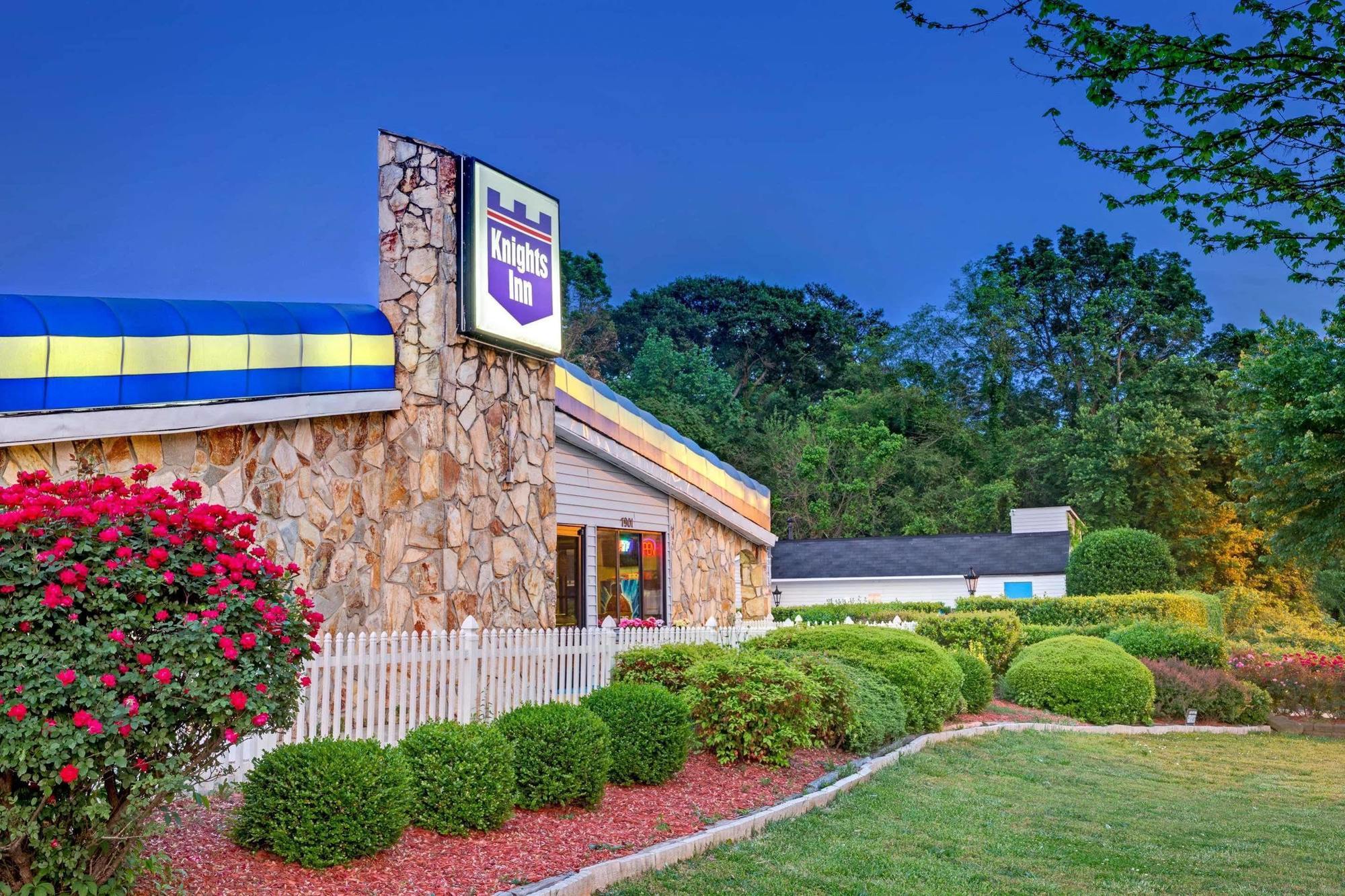 Knights Inn Charlotte South Pineville Dış mekan fotoğraf
